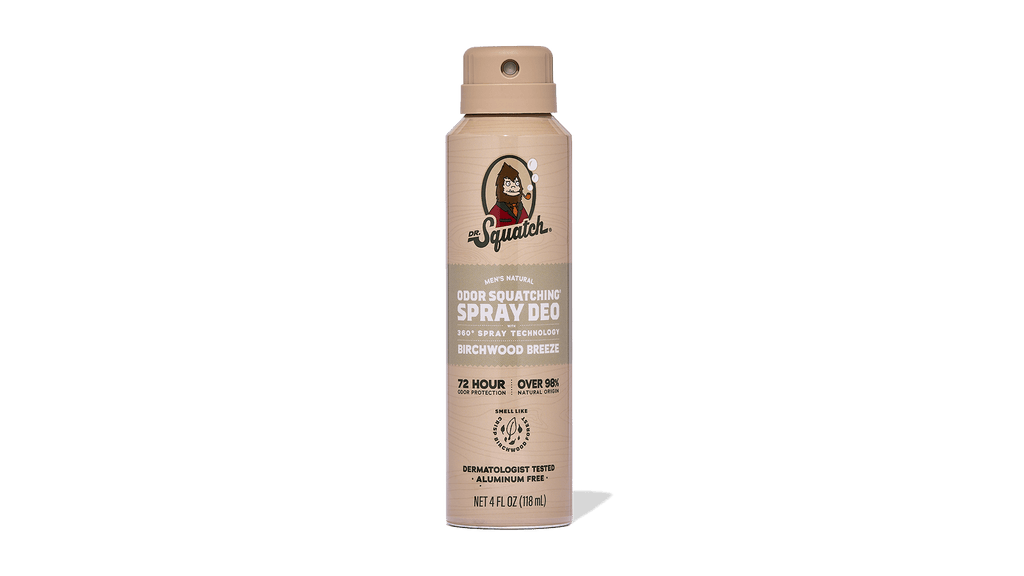 Birchwood Breeze Spray Deodorant - Clean Up and Feel Ready