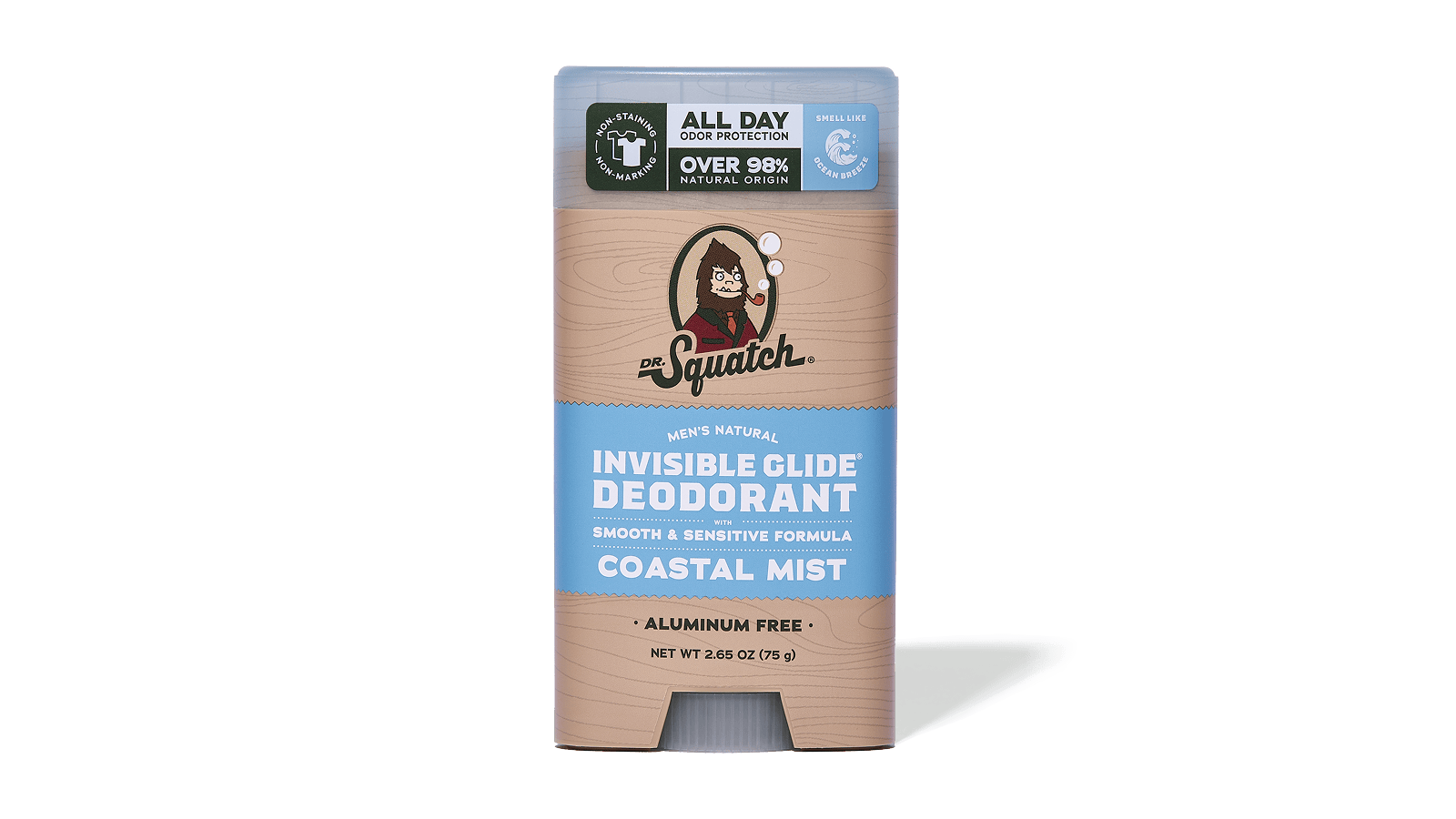 Coastal Mist Invisible Glide Deodorant - Your Go To Fresh Bar