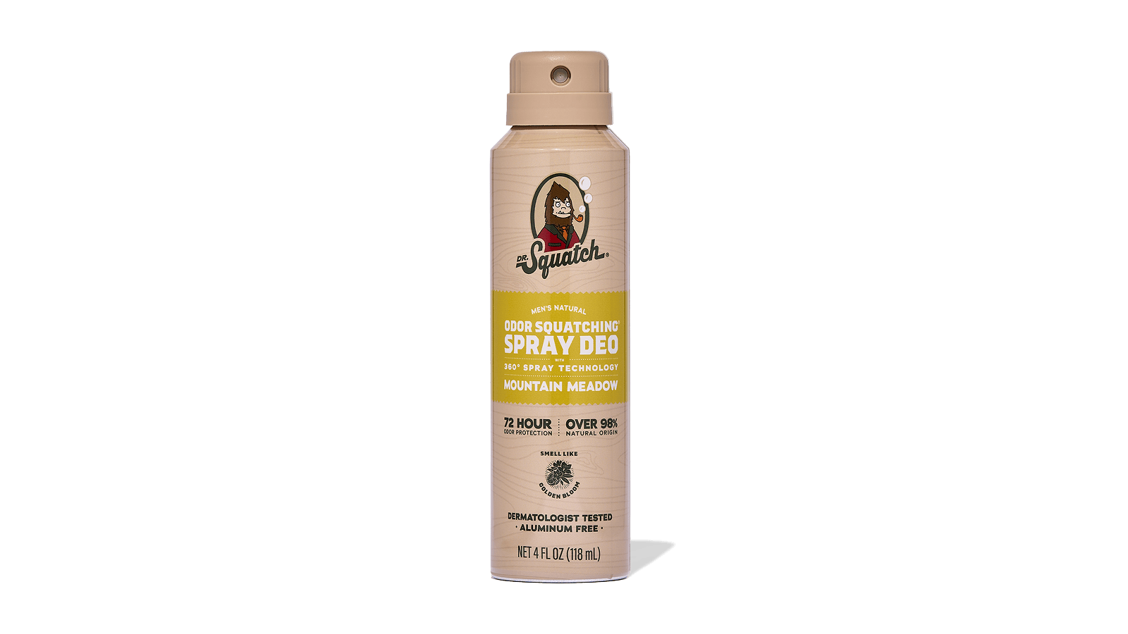 Mountain Meadow Spray Deodorant - Clean Scent With Strong Vibes