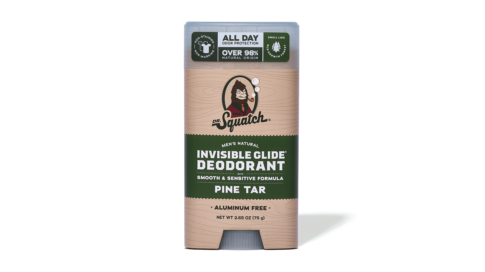 Pine Tar Invisible Glide Deodorant - Soap Worth Showing Off