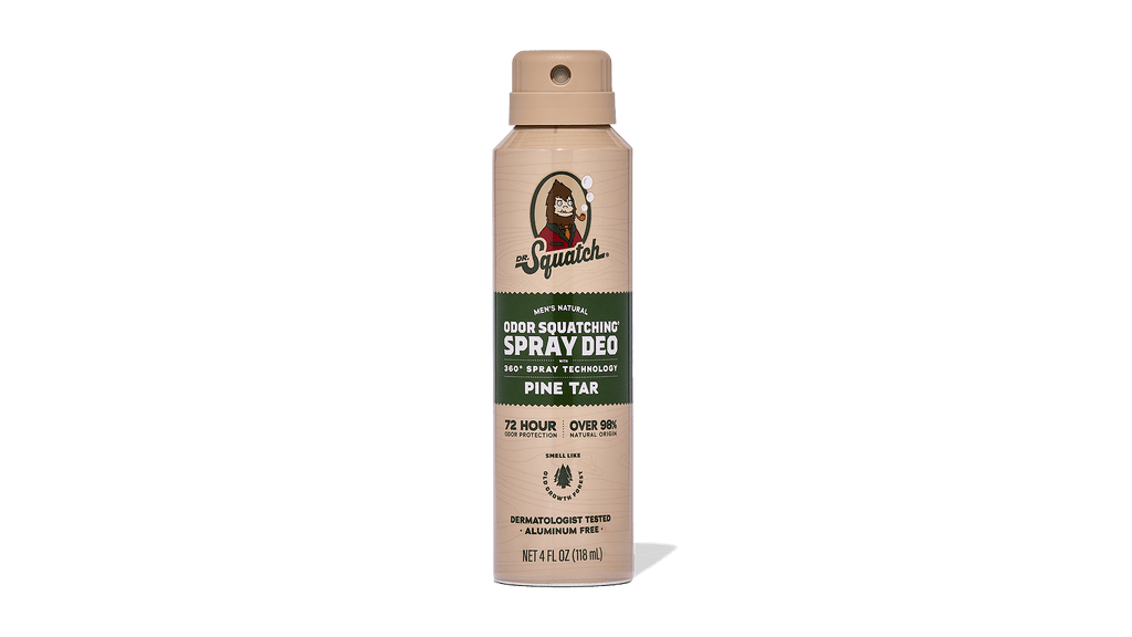 Pine Tar Spray Deodorant - Get Clean Without the Fuss
