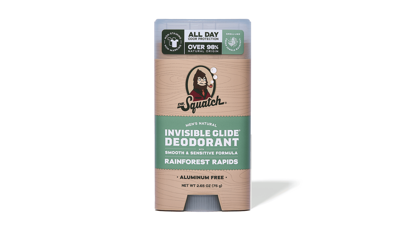 Rainforest Rapids Invisible Glide Deodorant - Shower Gear That Delivers