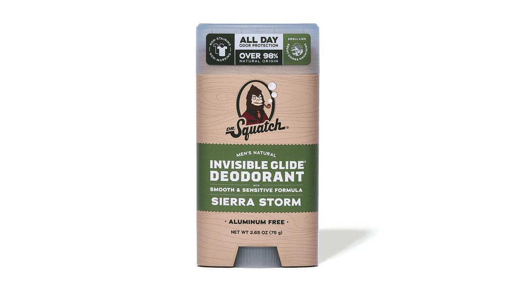 Sierra Storm Invisible Glide Deodorant - Send Dirt Out and Fresh In