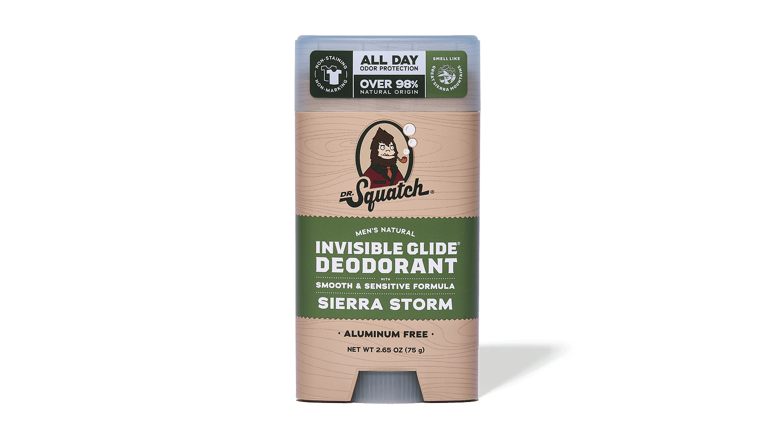 Sierra Storm Invisible Glide Deodorant - Send Dirt Out and Fresh In