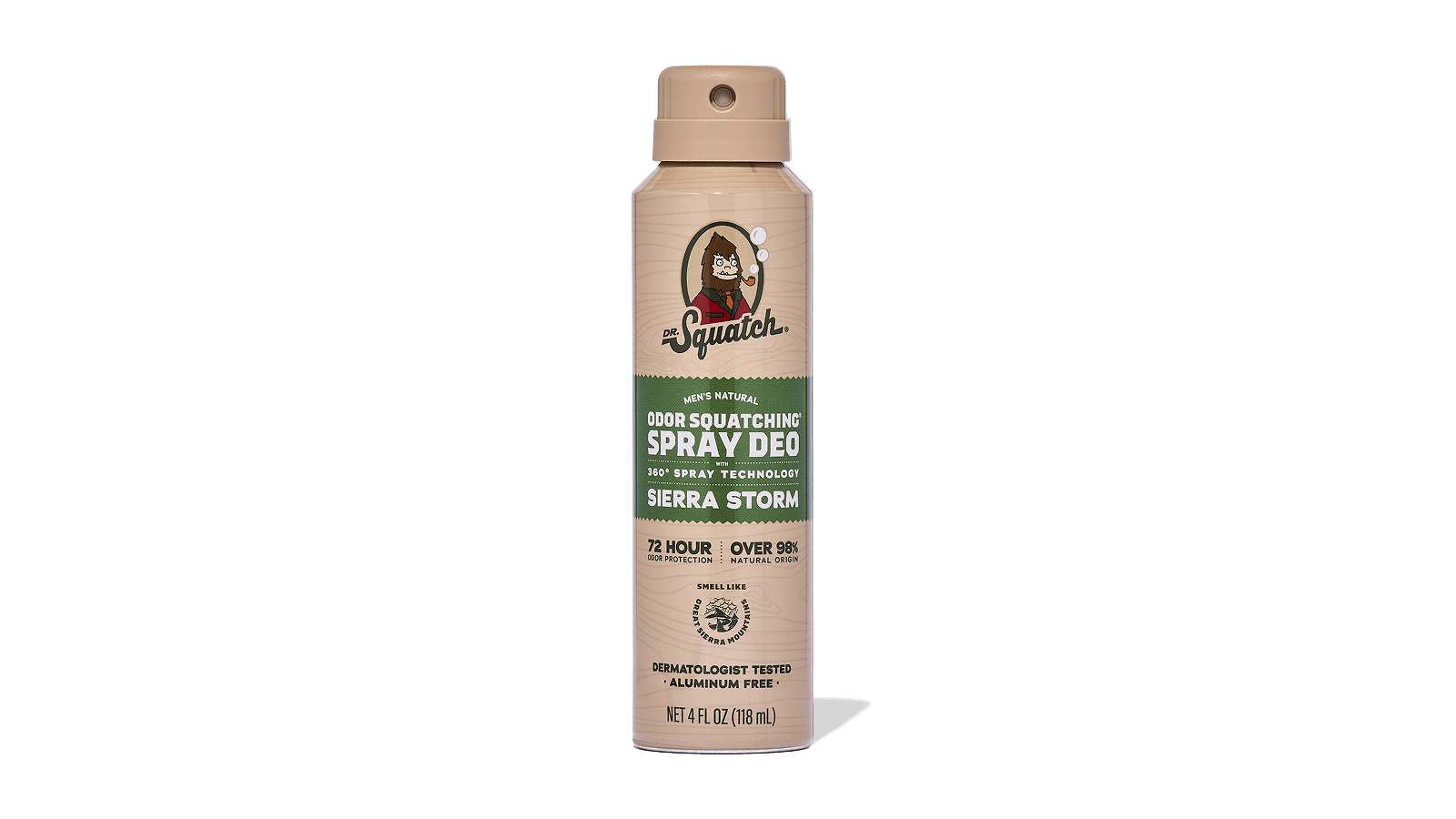 Sierra Storm Spray Deodorant - Clean Skin Bold Energy