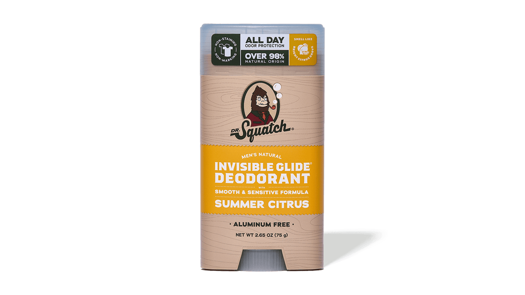 Summer Citrus Invisible Glide Deodorant - Freshen Up Before You Go