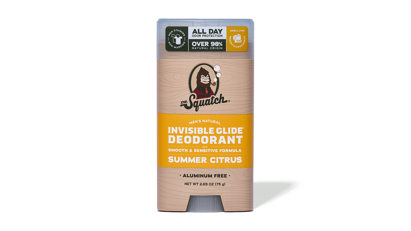 Summer Citrus Invisible Glide Deodorant - Freshen Up Before You Go