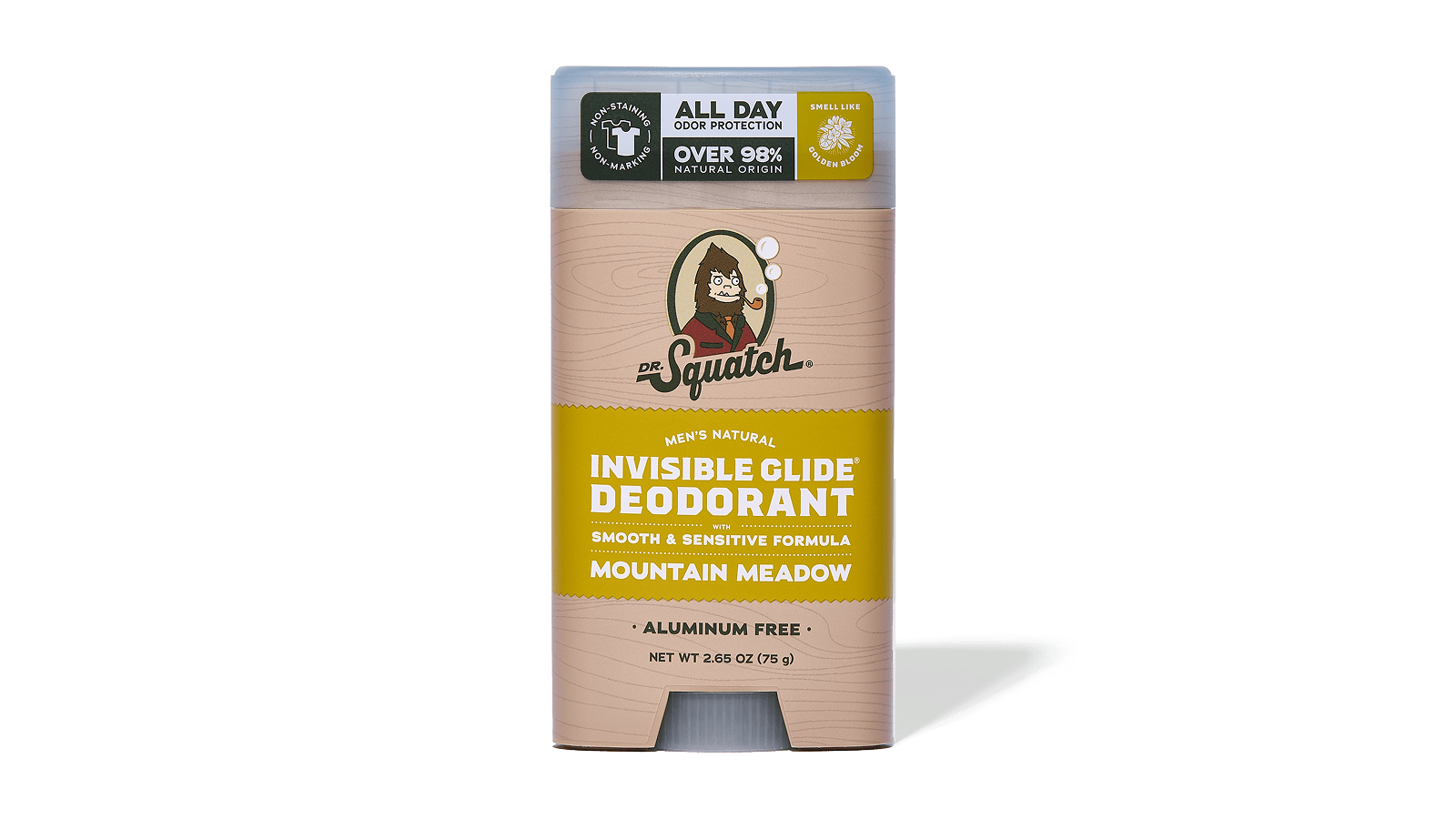Mountain Meadow Invisible Glide Deodorant - Clean Gear for Men