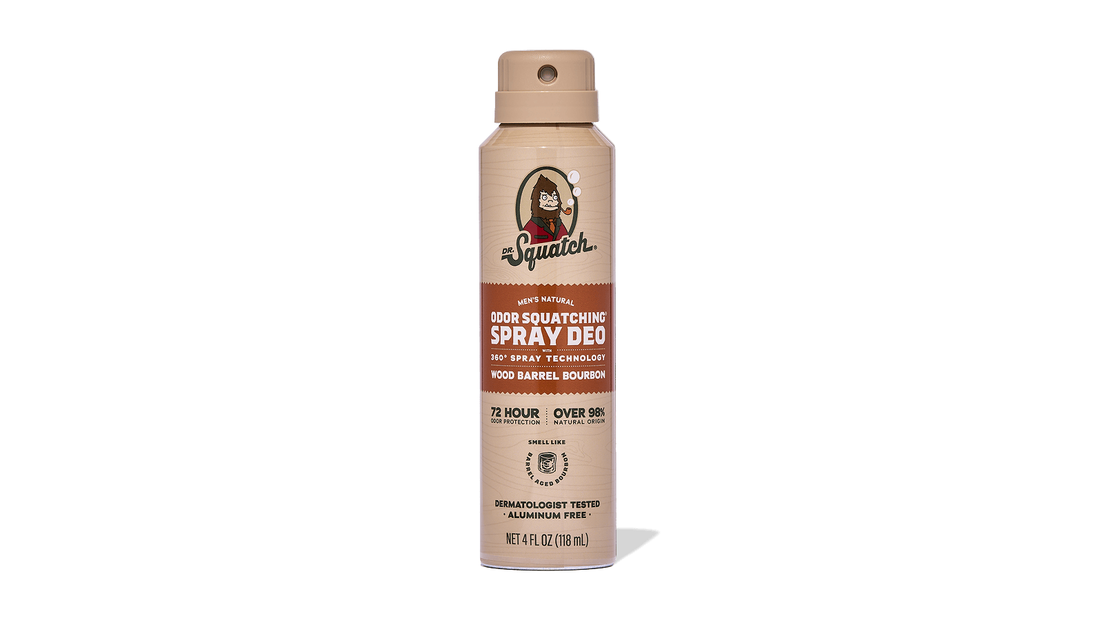 Wood Barrel Bourbon Spray Deodorant - Clean Like You Mean It
