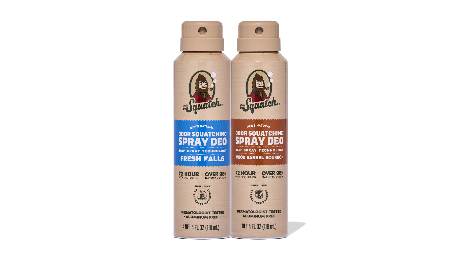 Spray Deodorant 2-Pack - Feel Fresh After the Gym