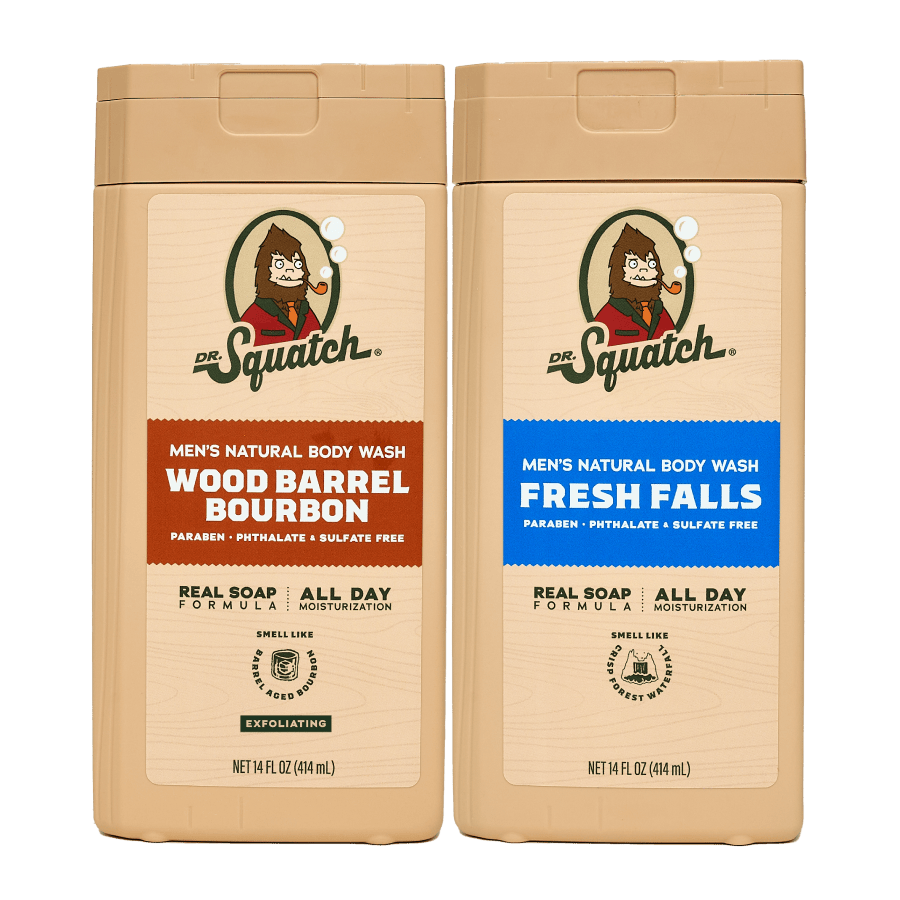 14 oz Body Wash Subscription - 2 Bottles - The Bar Men Reach For