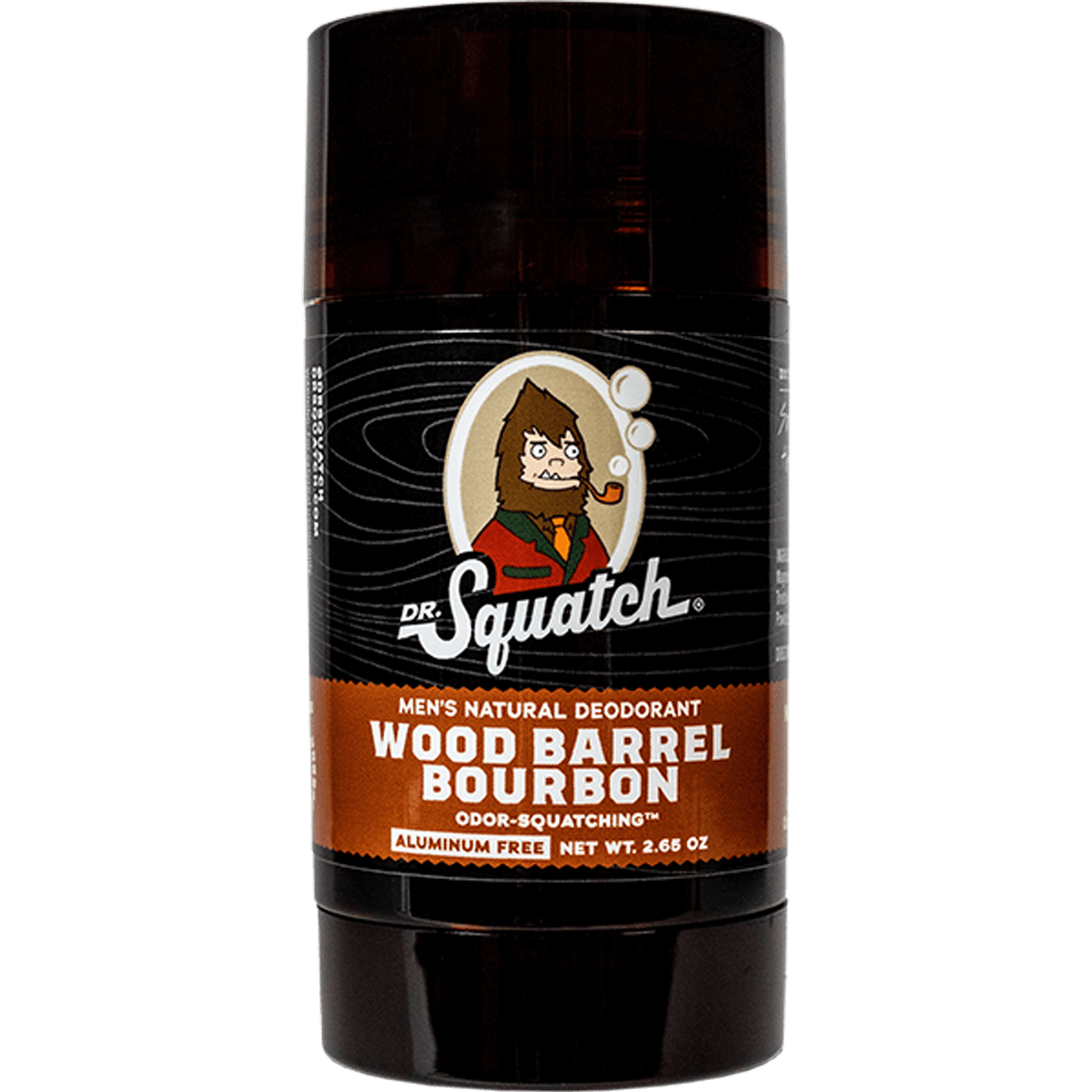Essentials: Wood Barrel Bourbon Deodorant - Clean Up Then Head Out