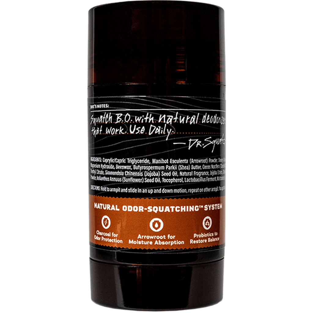 Essentials: Wood Barrel Bourbon Deodorant - Clean Up Then Head Out