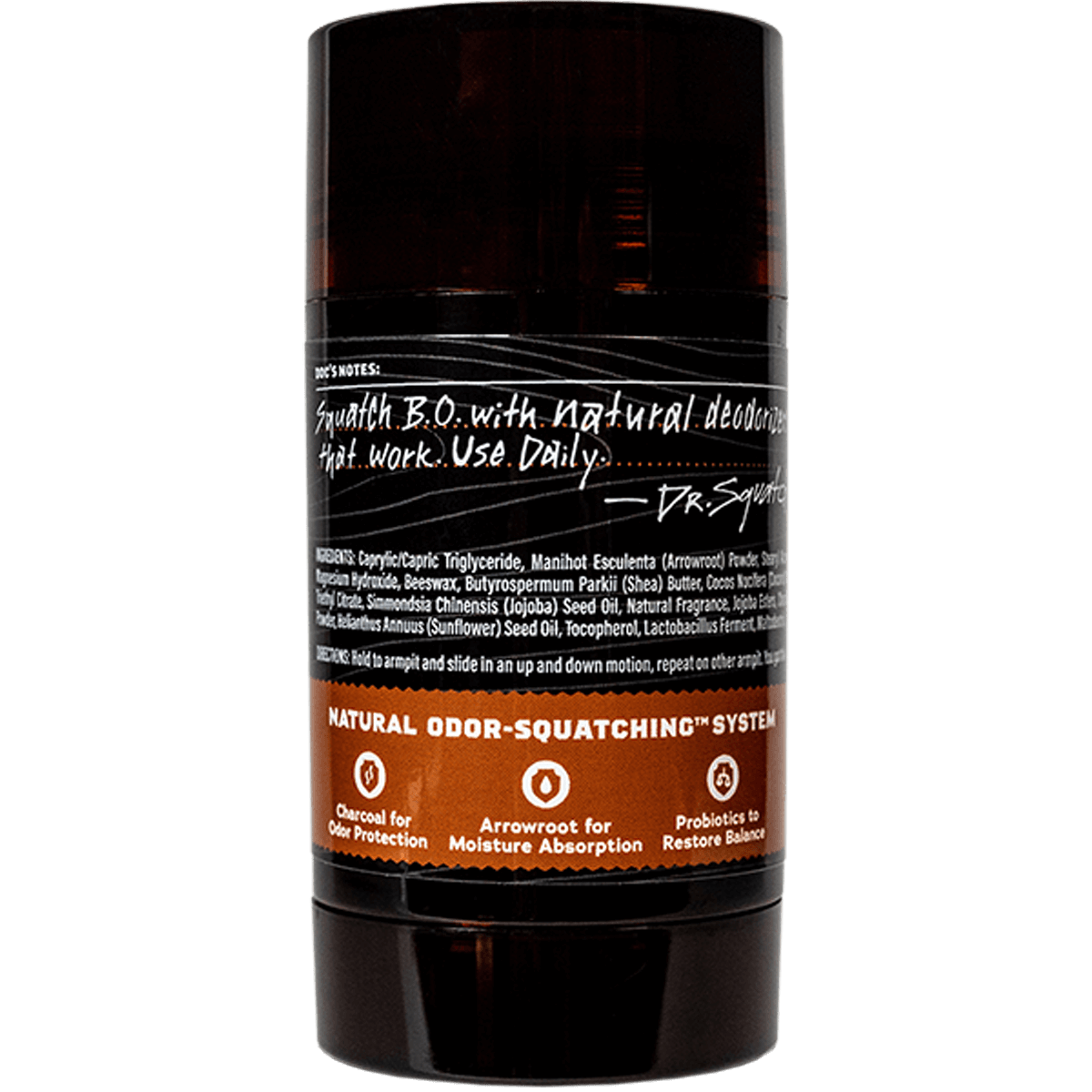 Essentials: Wood Barrel Bourbon Deodorant - Clean Up Then Head Out
