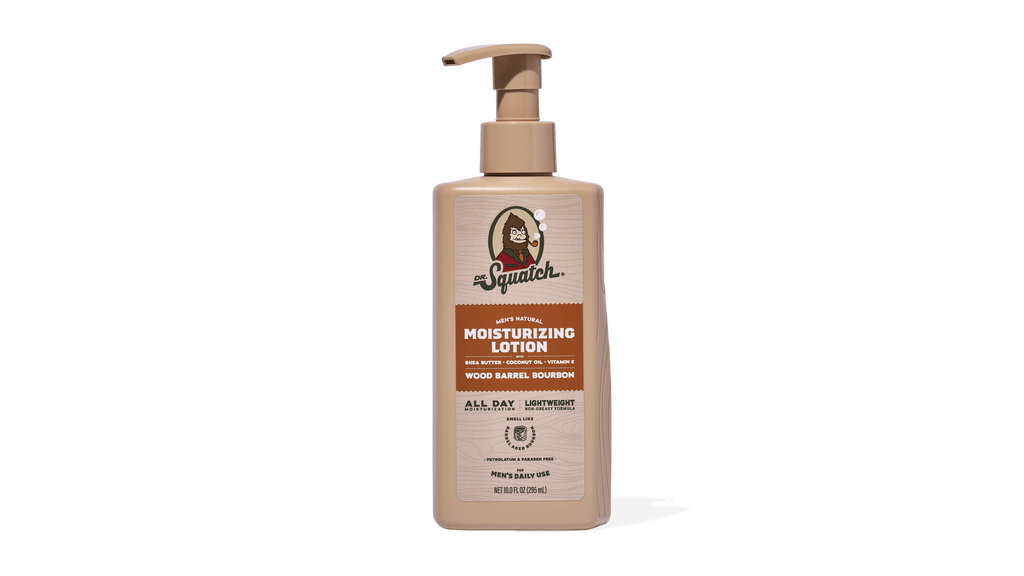 Wood Barrel Bourbon Lotion - Soap Built for Daily Grind