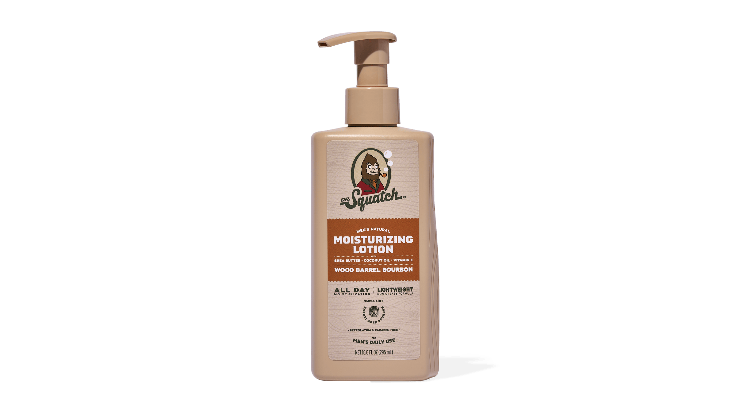 Wood Barrel Bourbon Lotion - Soap Built for Daily Grind