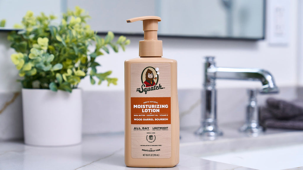 Wood Barrel Bourbon Lotion - Soap Built for Daily Grind