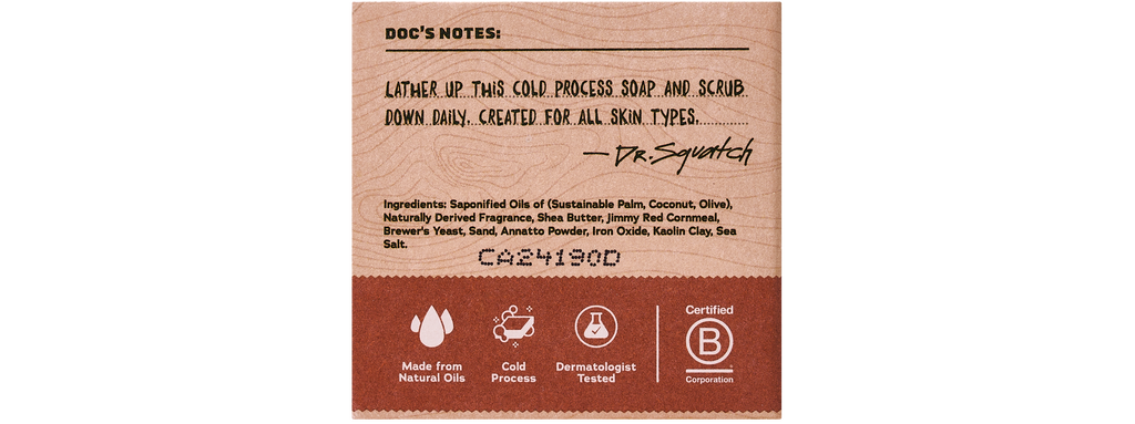 Wood Barrel Bourbon Mini - Good Morning Good Soap