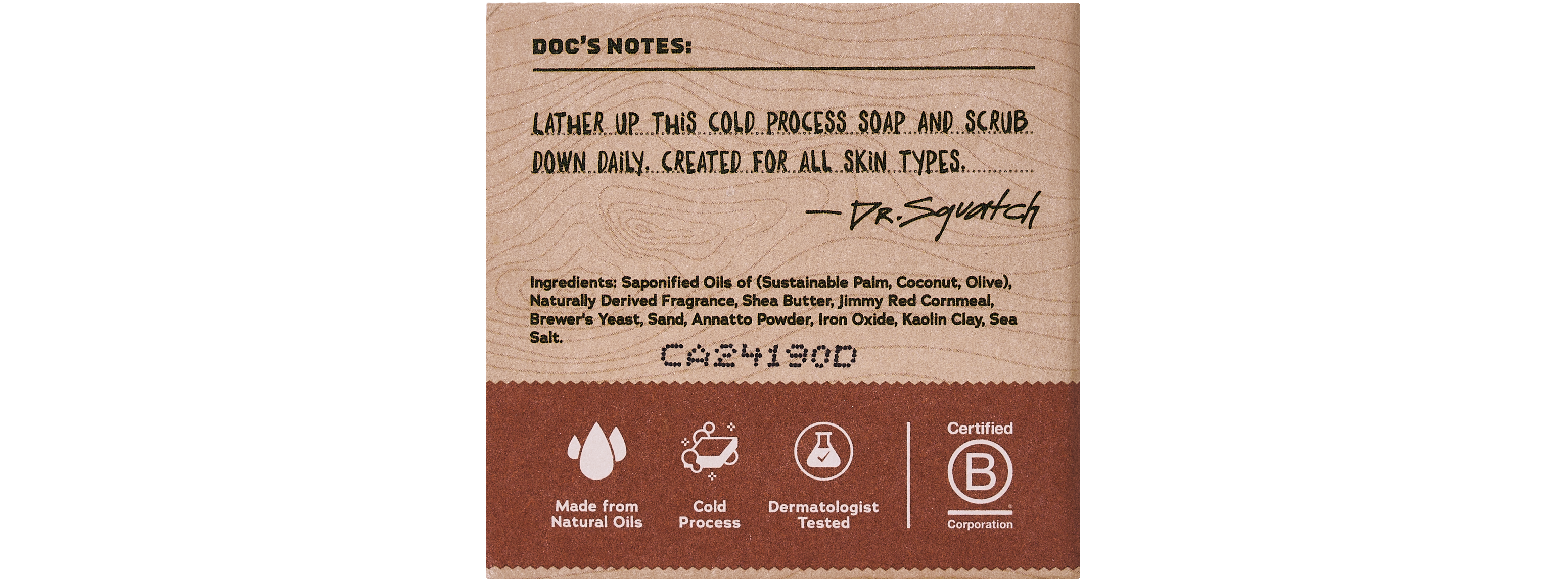 Wood Barrel Bourbon Mini - Good Morning Good Soap