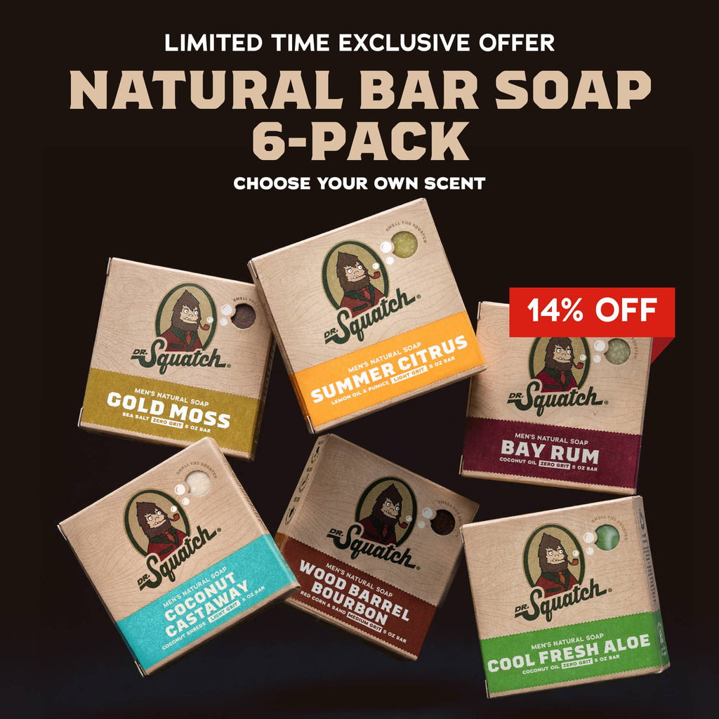 Exclusive: Bar Soap 6-Pack - The Bar Men Reach For