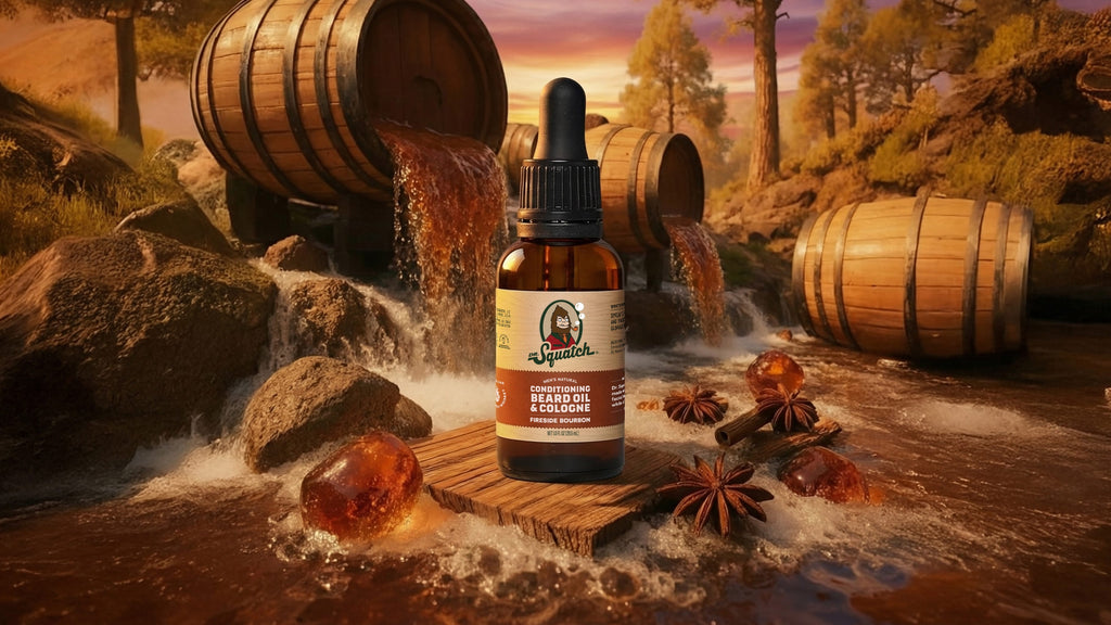 Conditioning Beard Oil & Cologne Fireside Bourbon - Your Shower Just Got Better