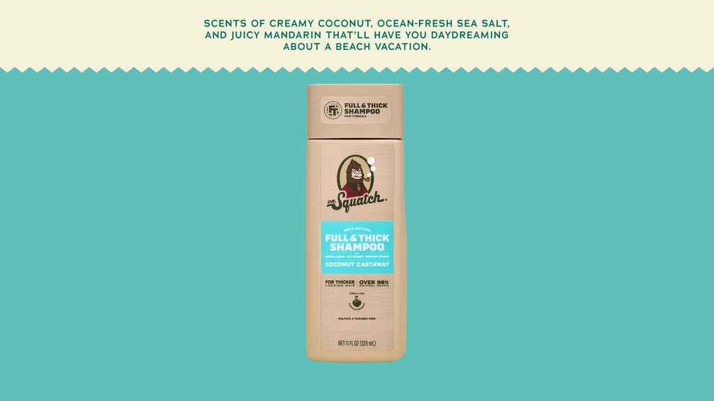 Coconut Castaway Full & Thick Shampoo - Find a Better Way to Lather