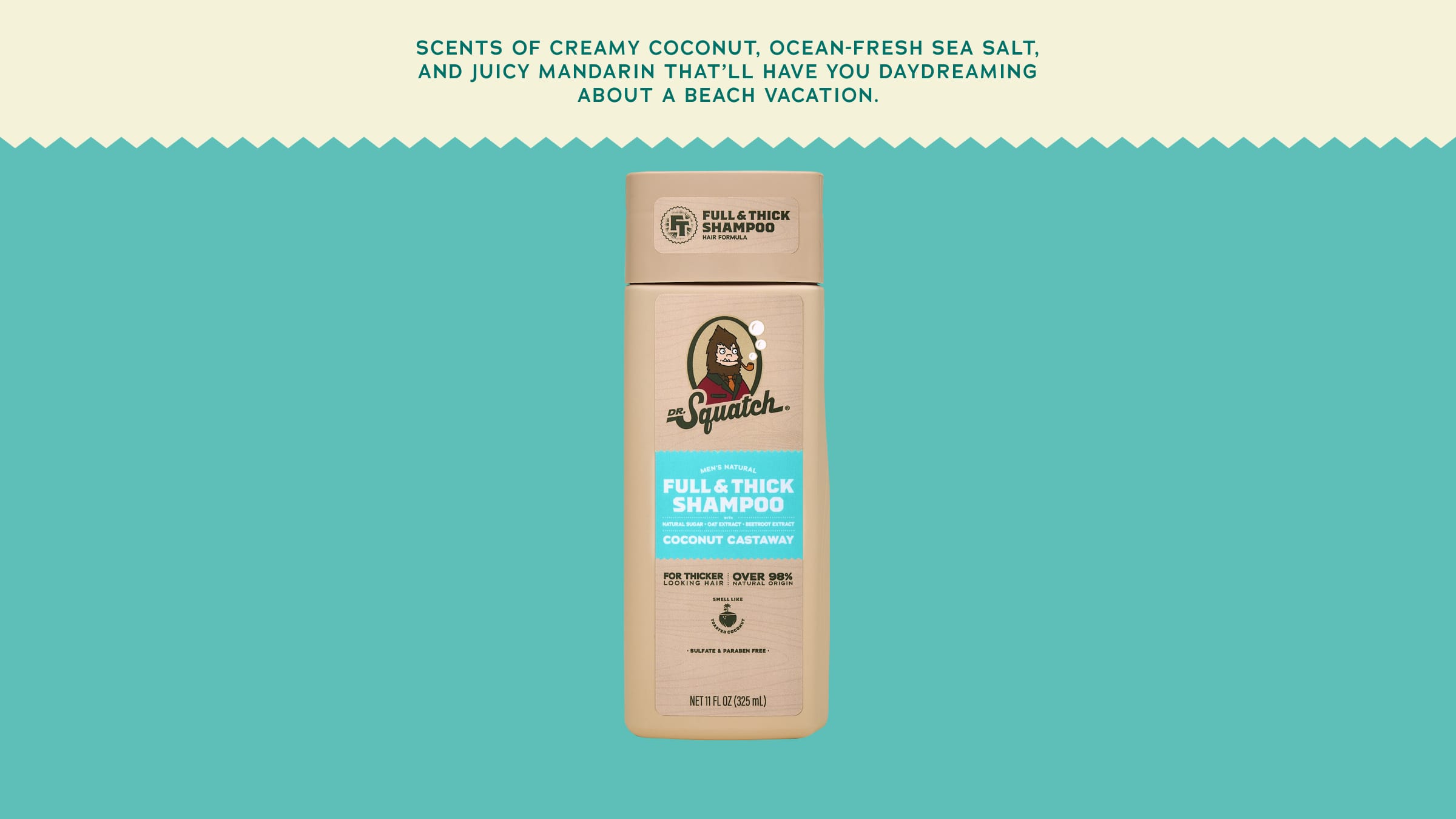 Coconut Castaway Full & Thick Shampoo - Find a Better Way to Lather