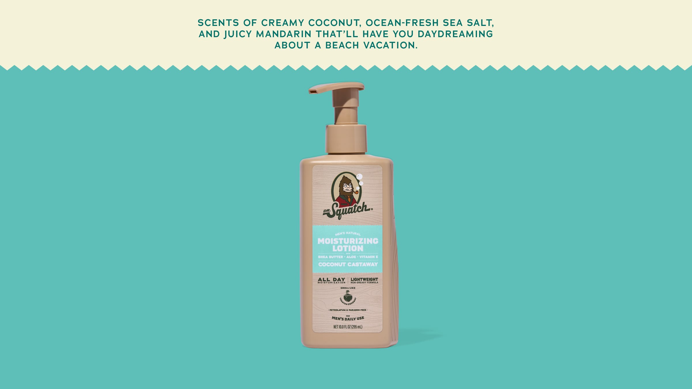 Coconut Castaway Lotion - Clean Up Your Game