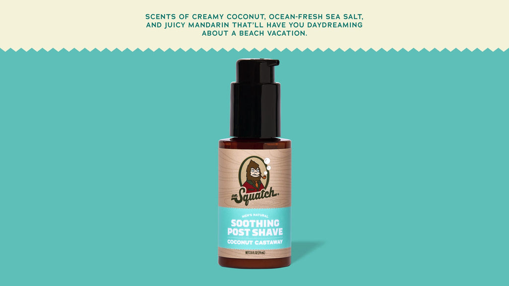 Soothing Post Shave Coconut Castaway - Make Mornings Smell Better
