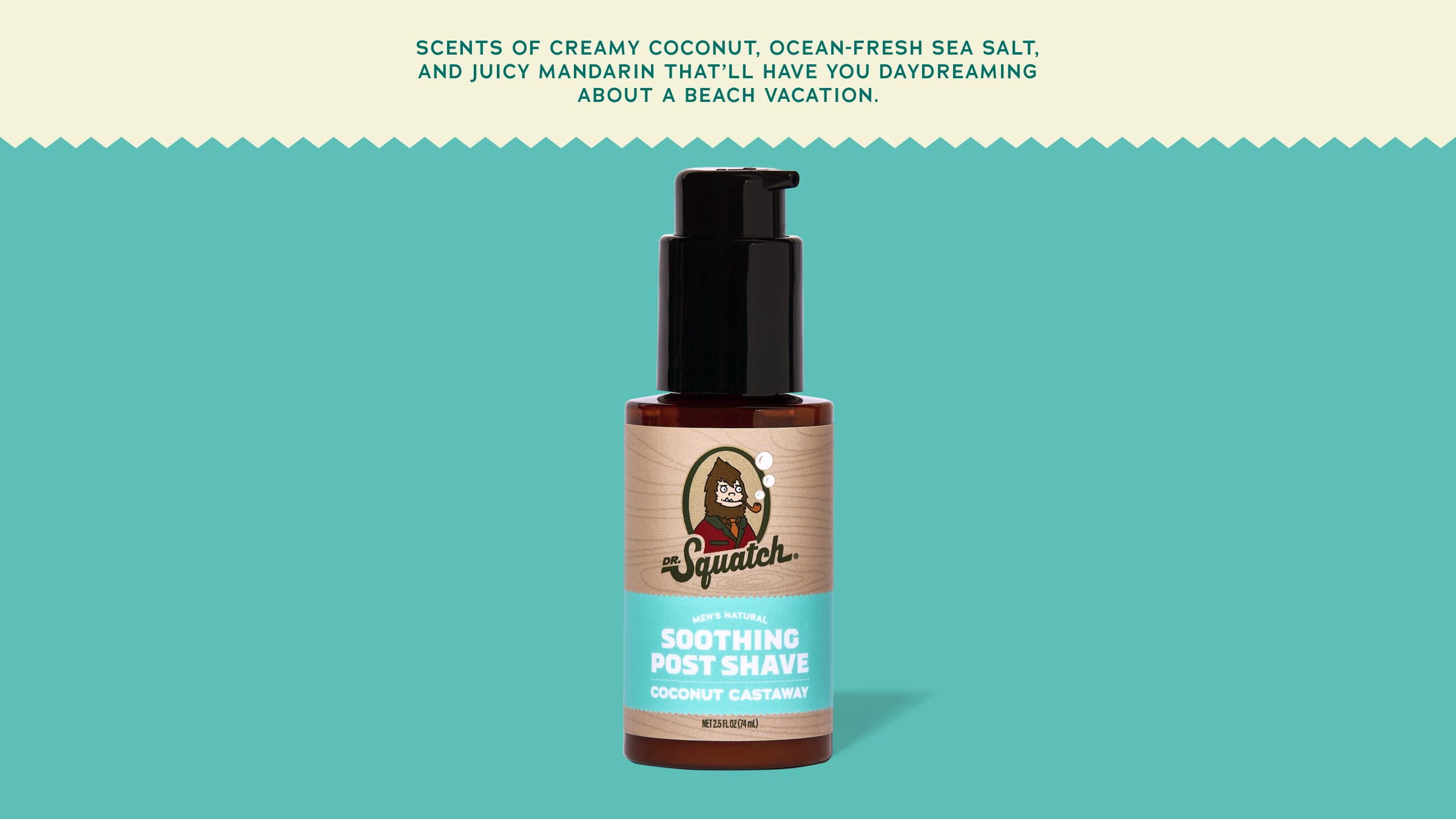 Soothing Post Shave Coconut Castaway - Make Mornings Smell Better