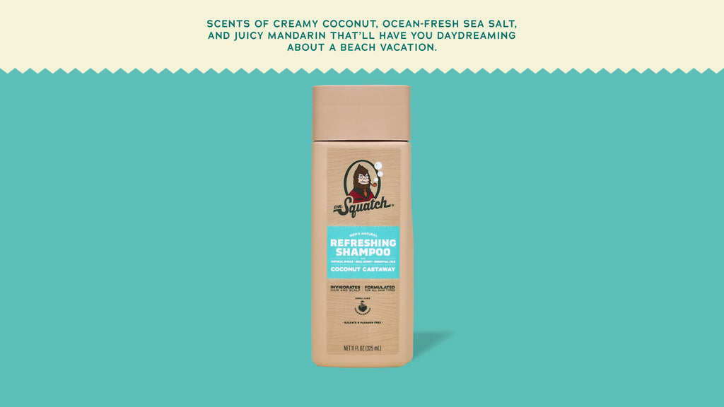 Coconut Castaway Shampoo - Make Clean Feel Awesome