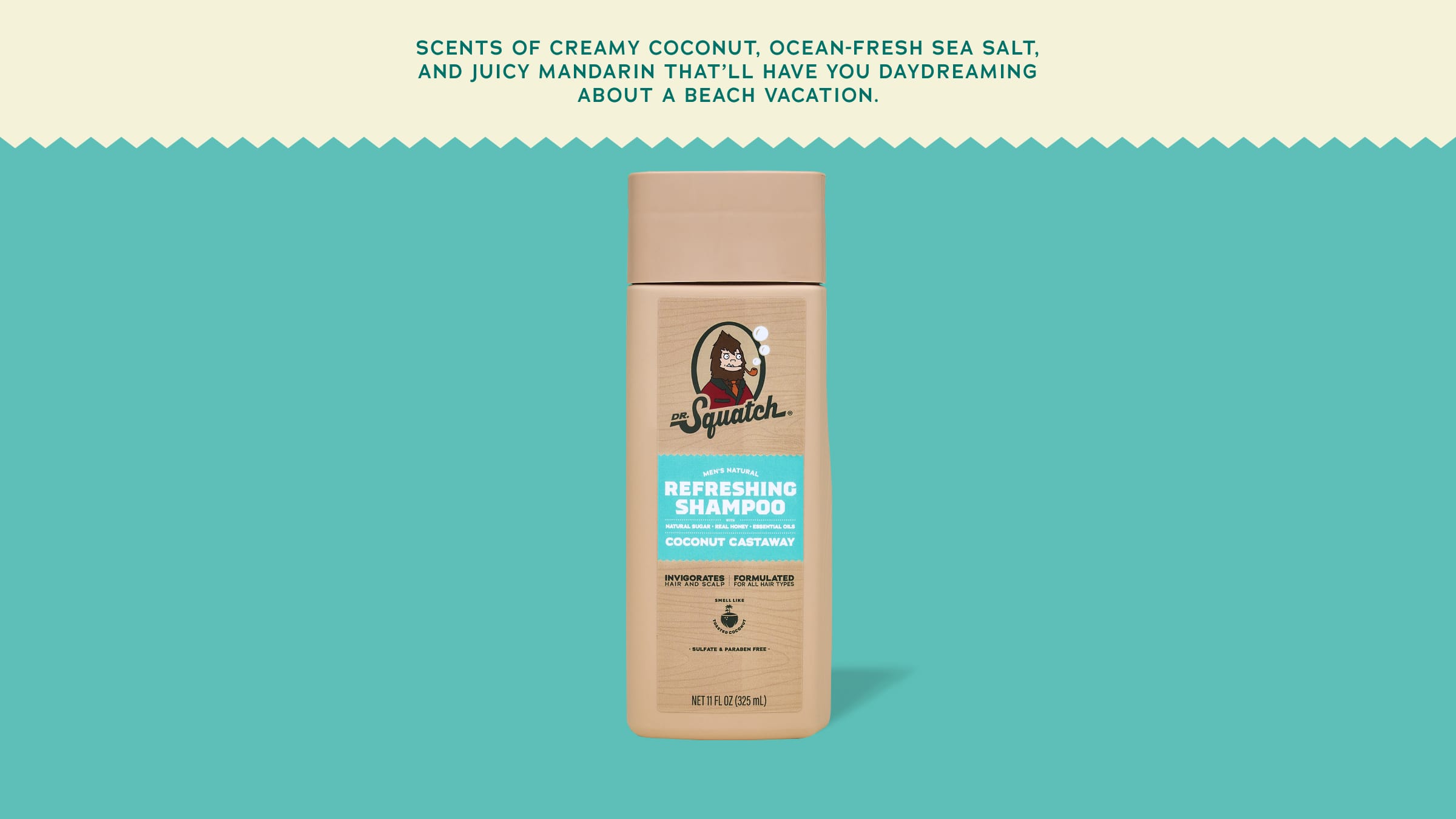 Coconut Castaway Shampoo - Make Clean Feel Awesome