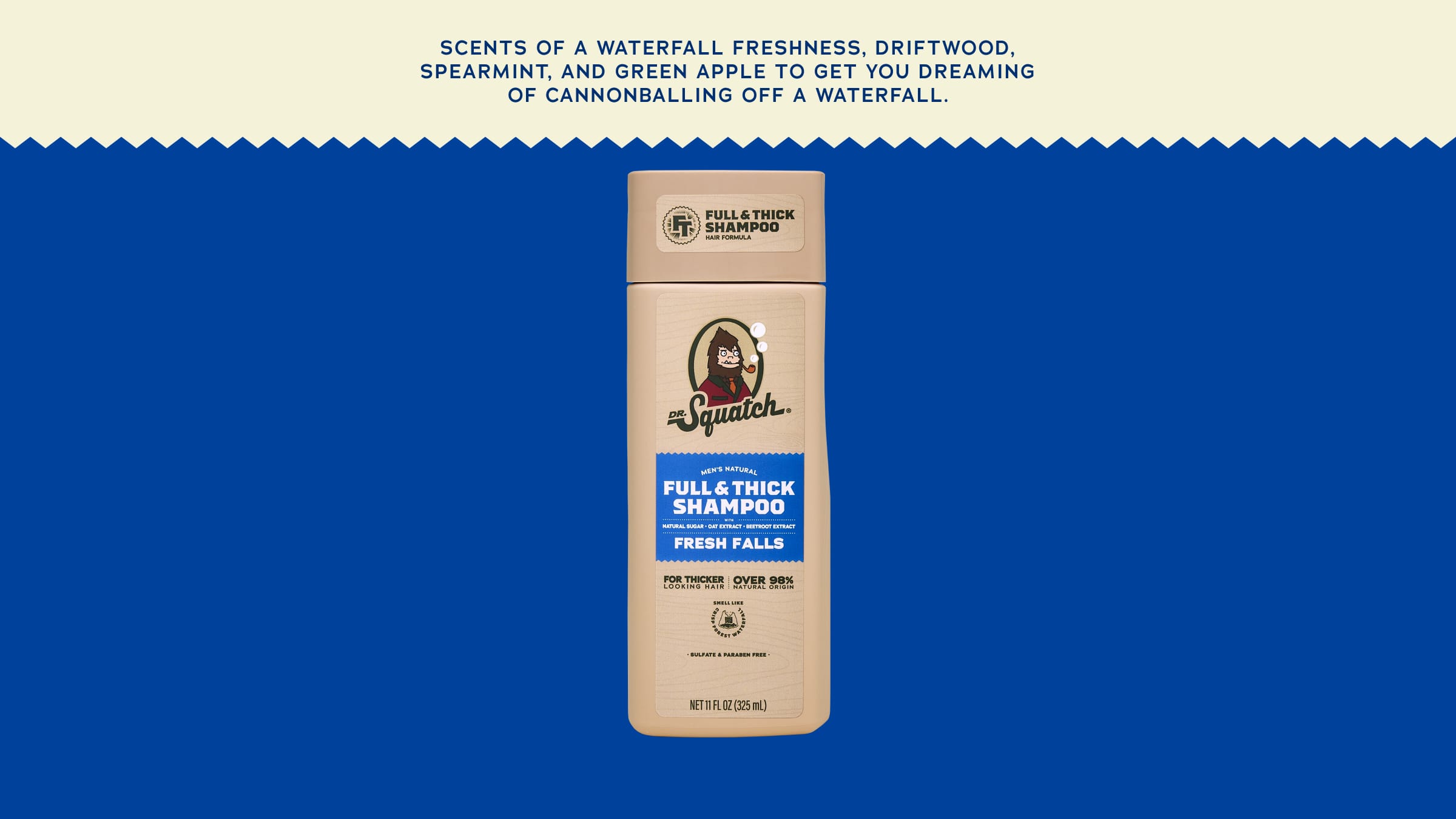 Fresh Falls Full & Thick Shampoo - Take Your Shower Higher