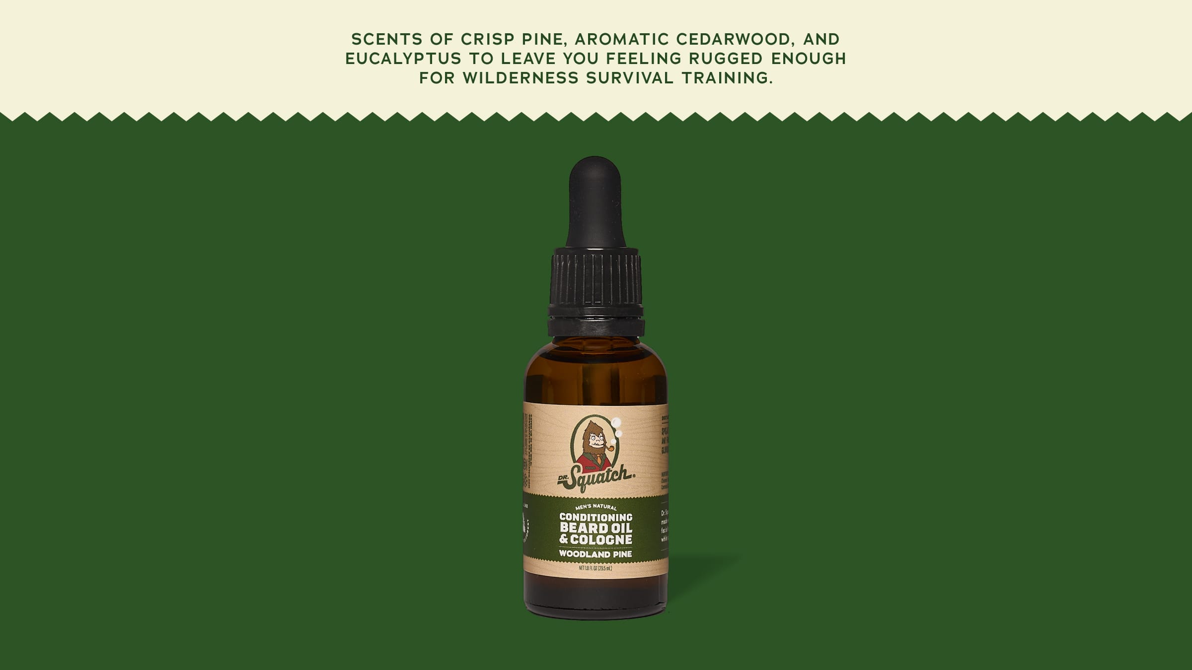 Conditioning Beard Oil & Cologne Woodland Pine - Make Your Bathroom Better