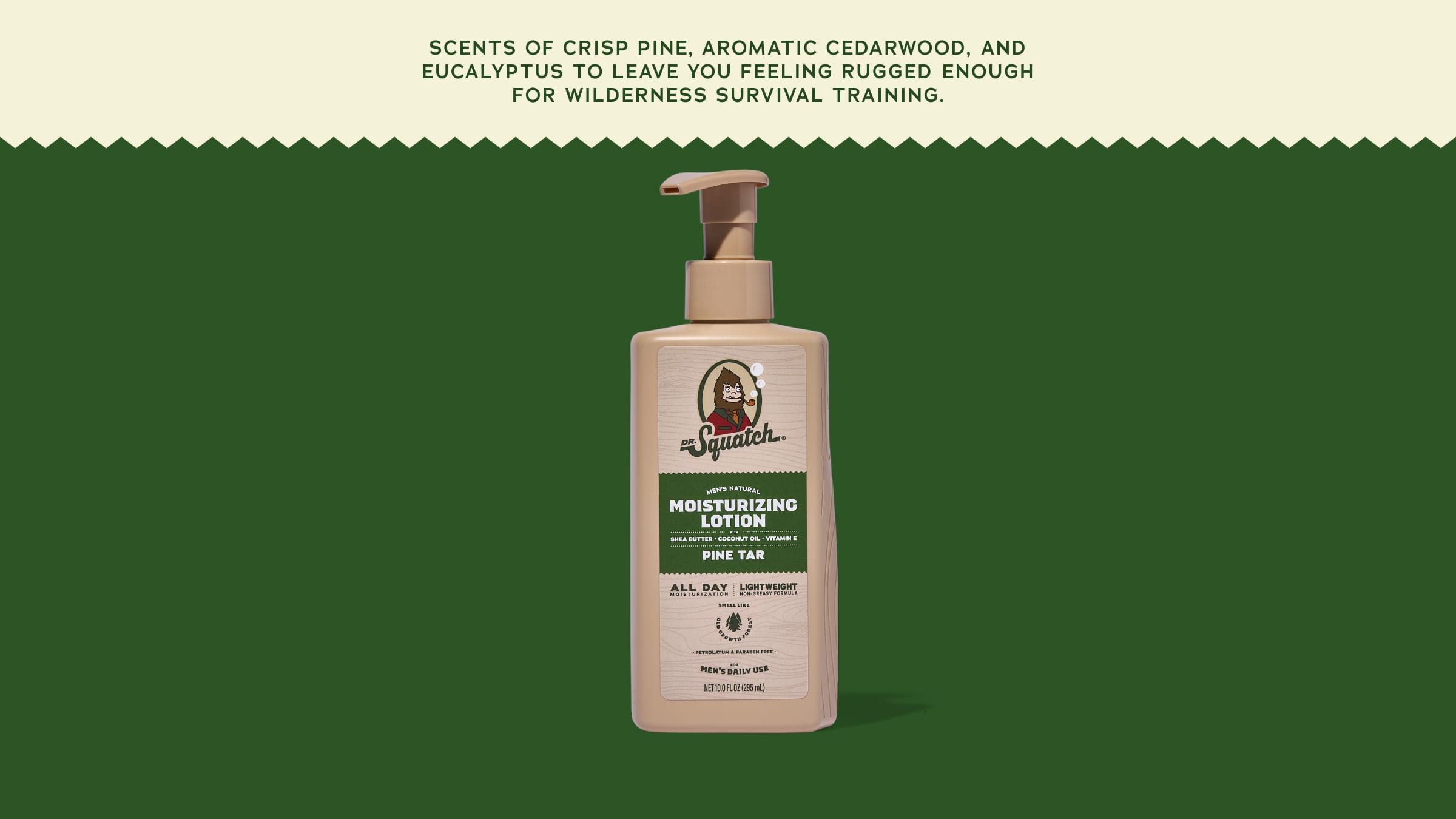 Pine Tar Lotion - Better Soap for Better Days