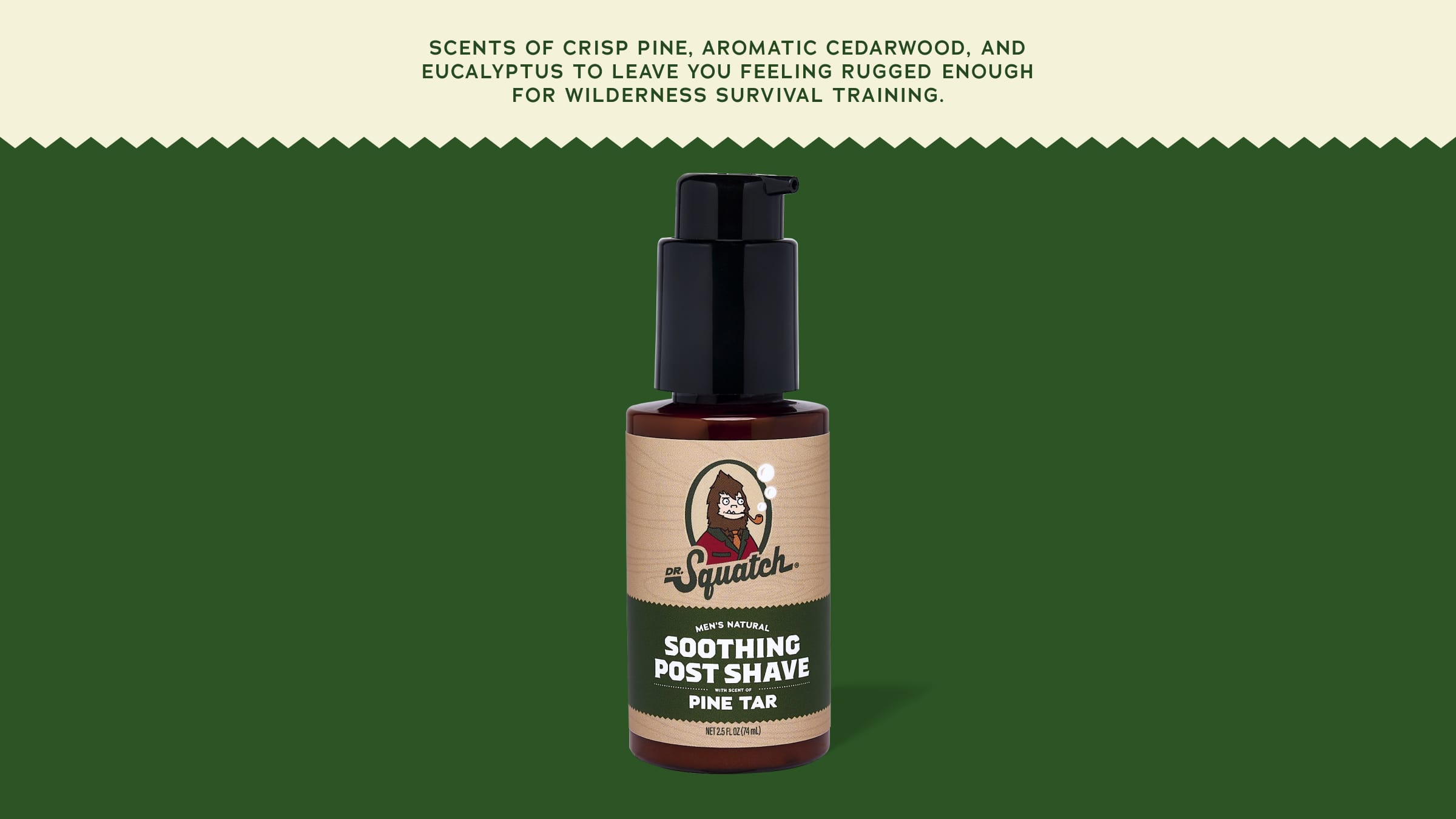Soothing Post Shave Pine Tar - Shower Fresh Every Morning