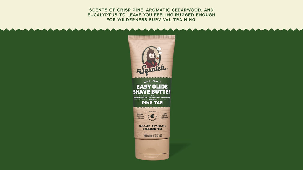 Easy Glide Shave Butter Pine Tar - Good Soap for Good Days