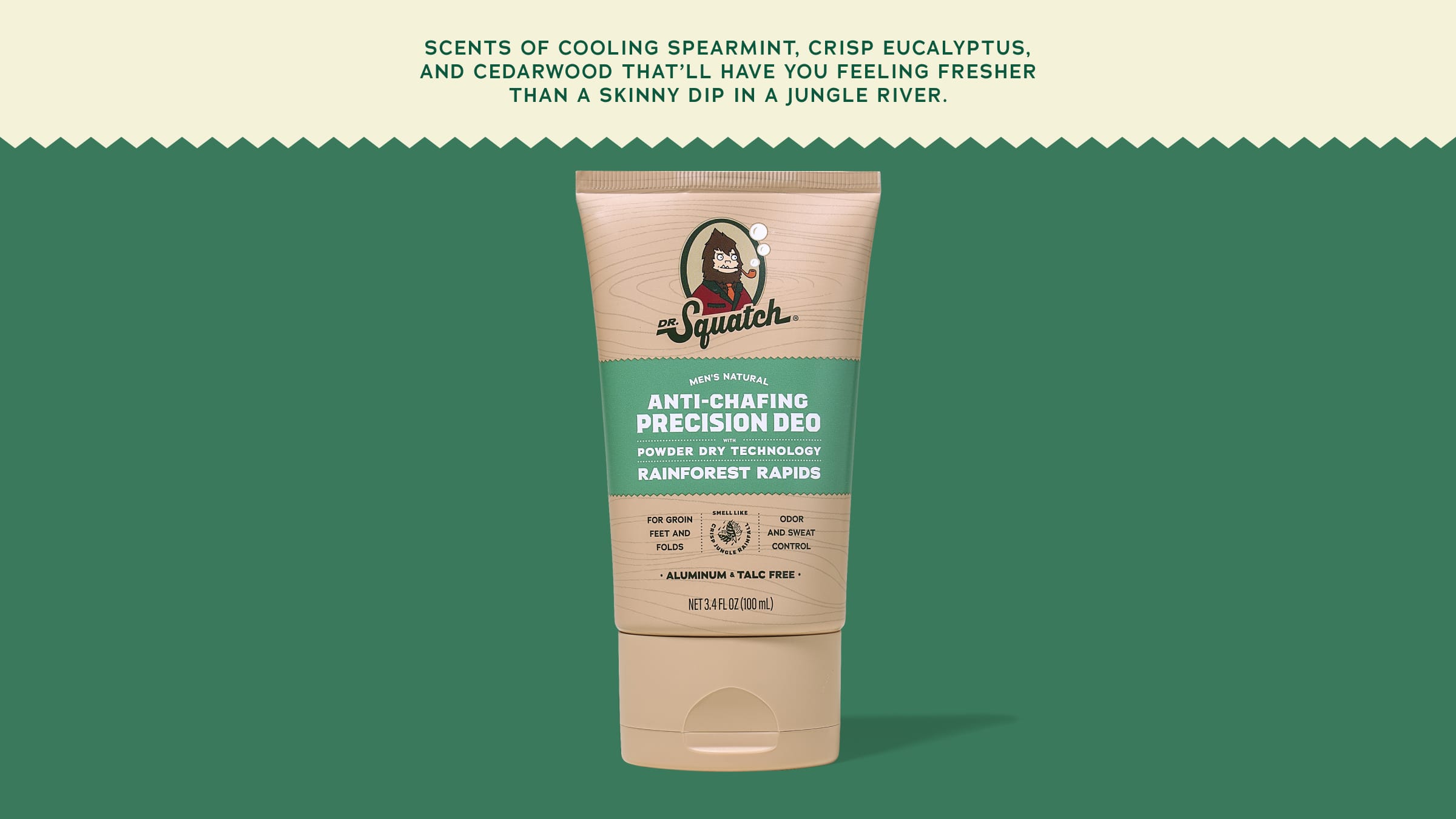 Rainforest Rapids Precision Deo - A Fresh Take on Soap