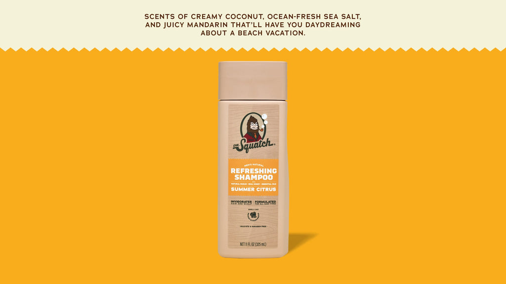 Summer Citrus Shampoo - Stay Fresh Without the Funk