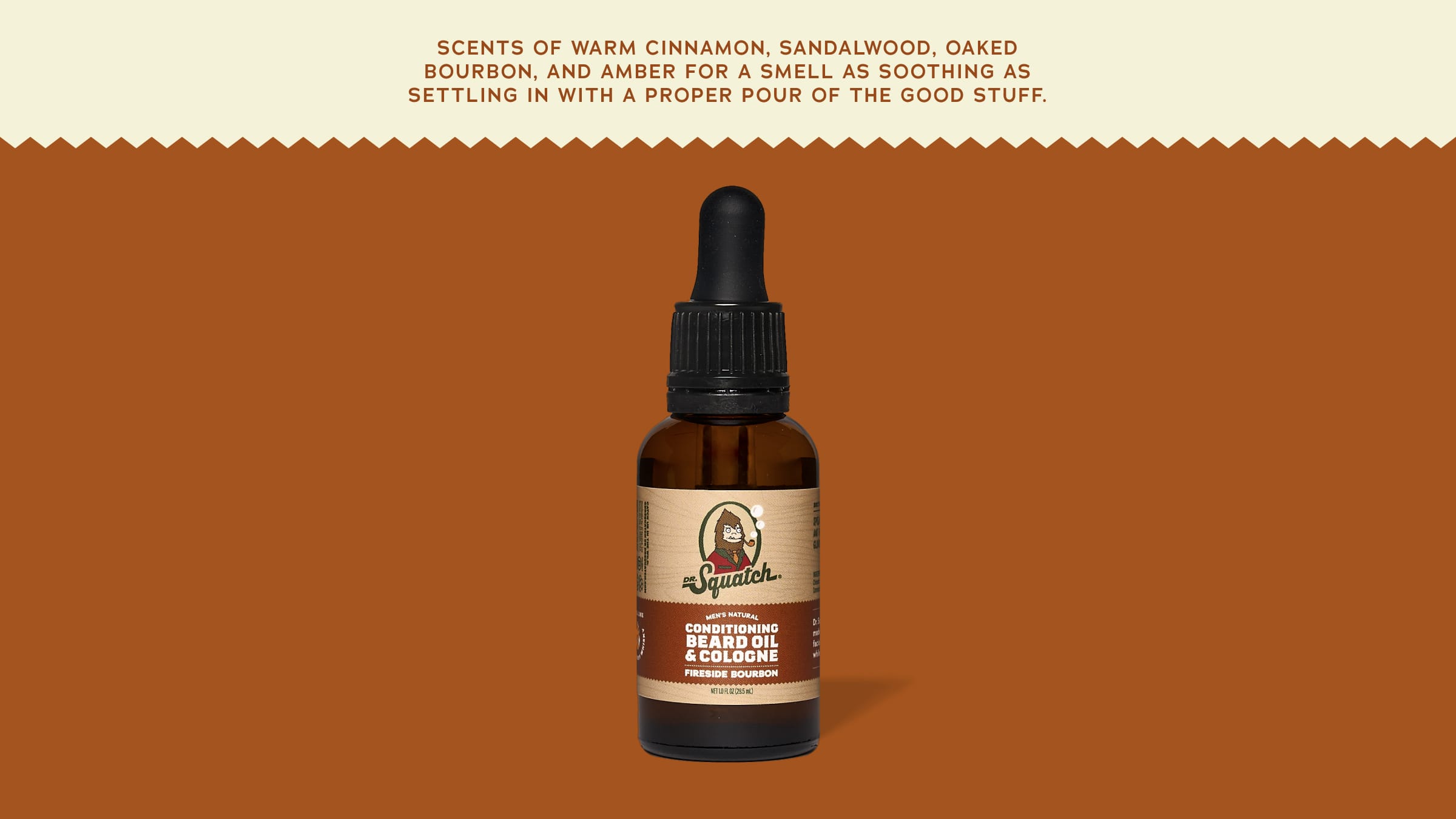 Conditioning Beard Oil & Cologne Fireside Bourbon - Your Shower Just Got Better