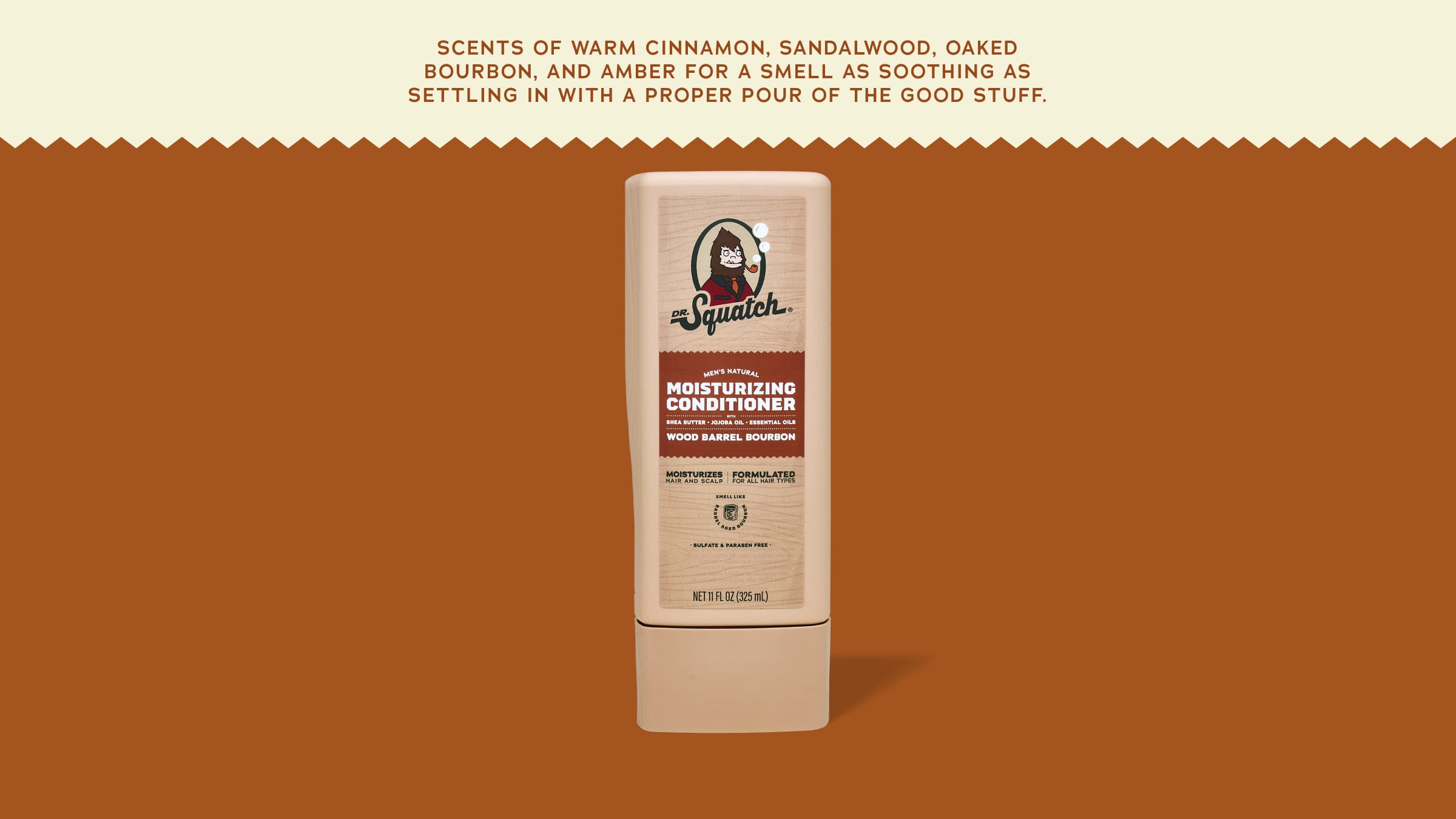 Wood Barrel Bourbon Conditioner - Your Daily Fresh Reset