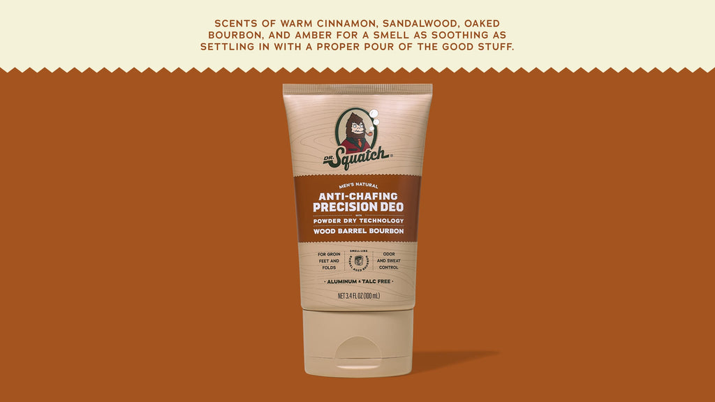 Wood Barrel Bourbon Precision Deo - Stay Fresh After the Shower