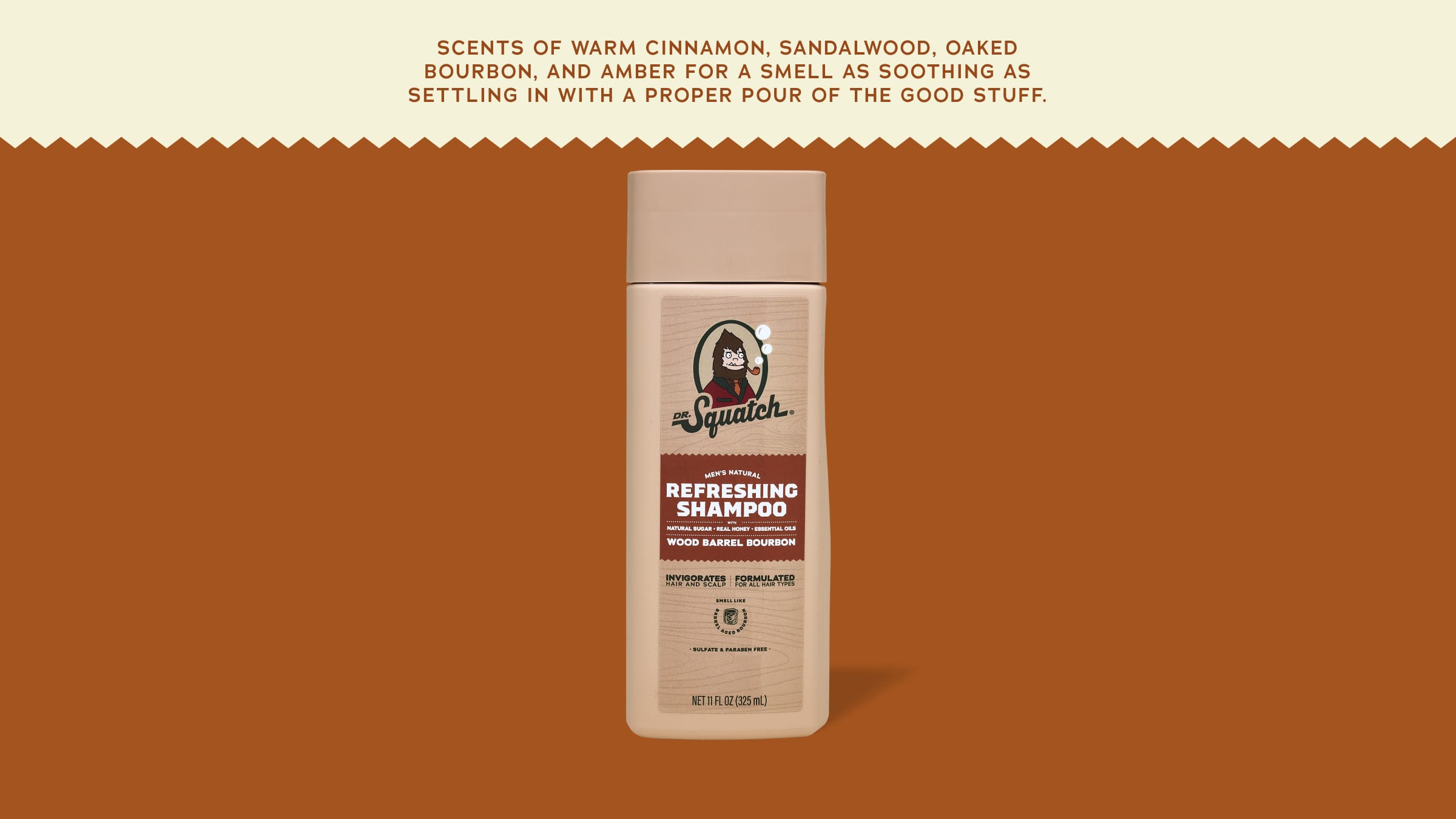 Wood Barrel Bourbon Shampoo - Stop Using Boring Soap