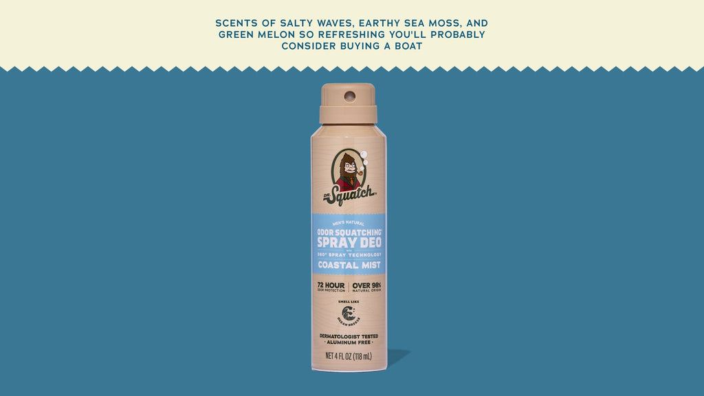 Coastal Mist Spray Deodorant - Make Your Bathroom Better