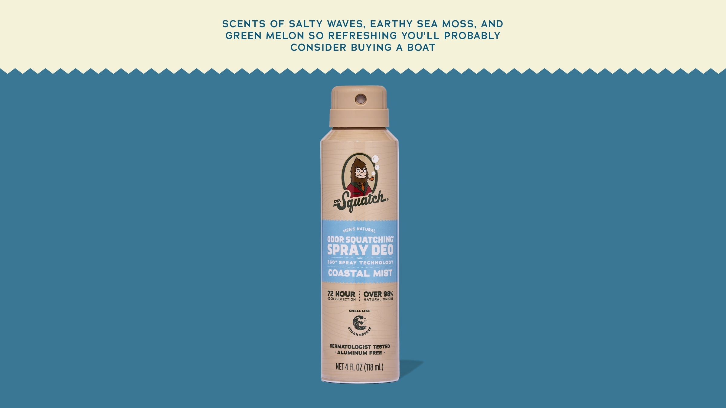 Coastal Mist Spray Deodorant - Make Your Bathroom Better