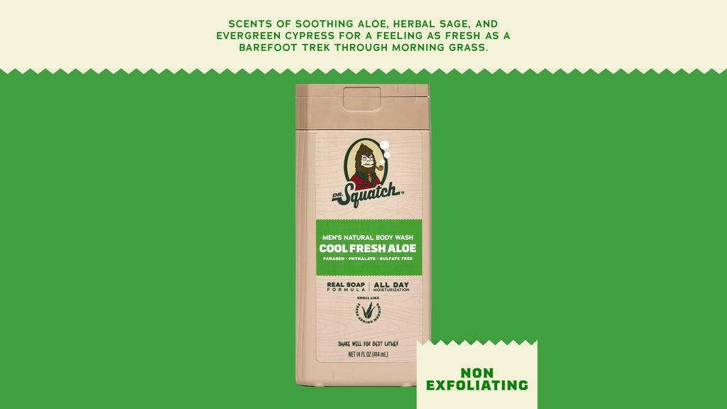 14 oz Cool Fresh Aloe Body Wash - Wash Up and Win the Day