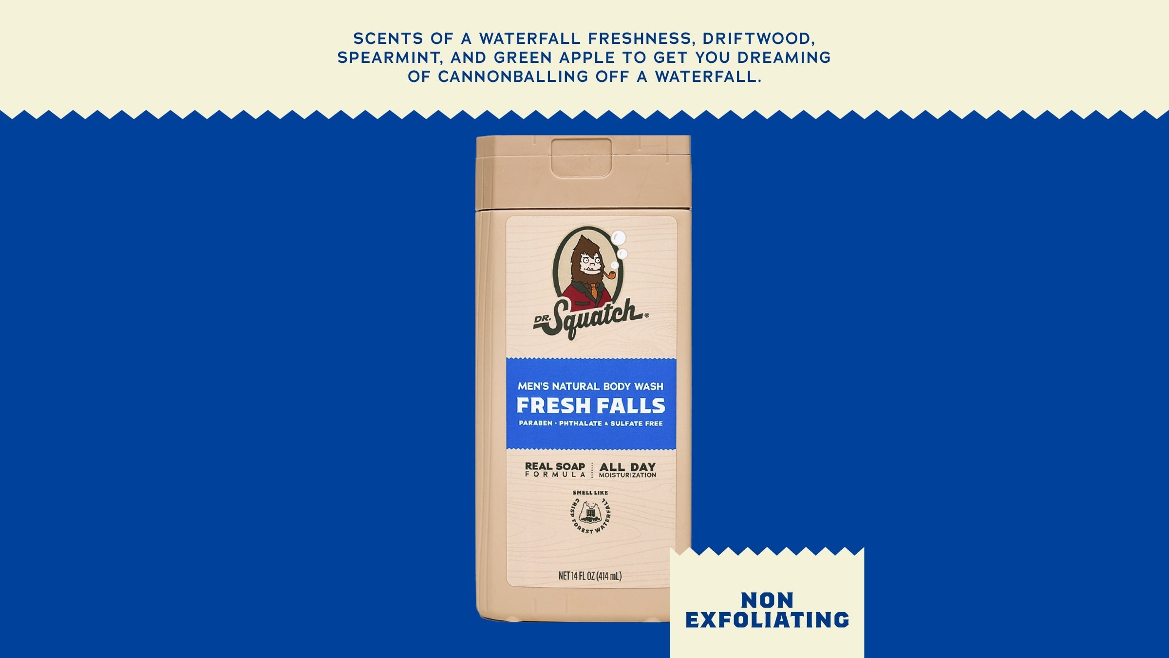 14 oz Fresh Falls Body Wash - Freshen Your Daily Routine