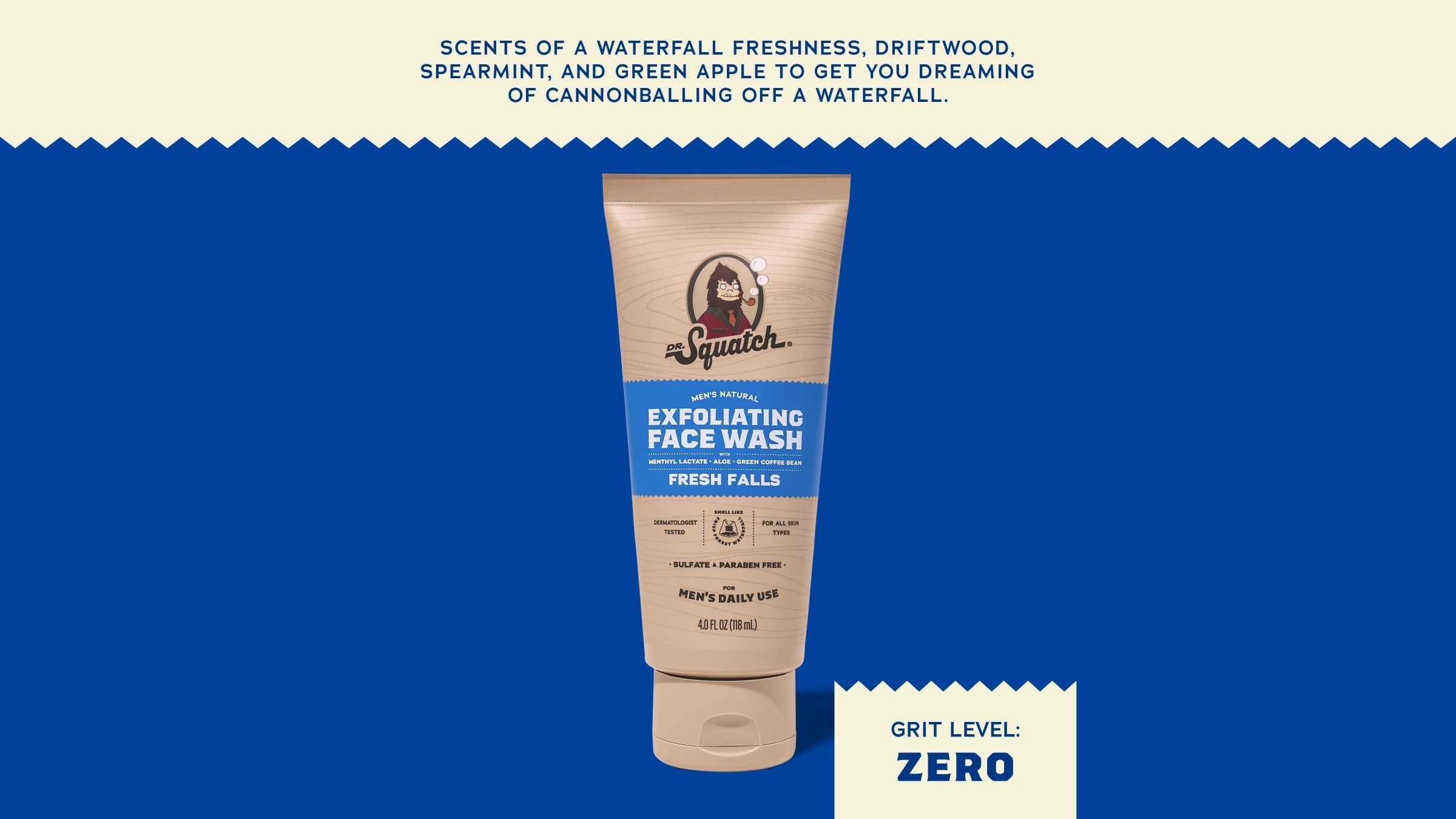 Fresh Falls Exfoliating Face Wash - Fresh Skin for the Day