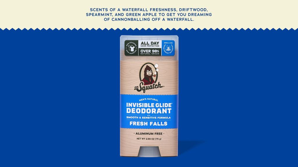 Fresh Falls Invisible Glide Deodorant - Start Your Freshest Shower