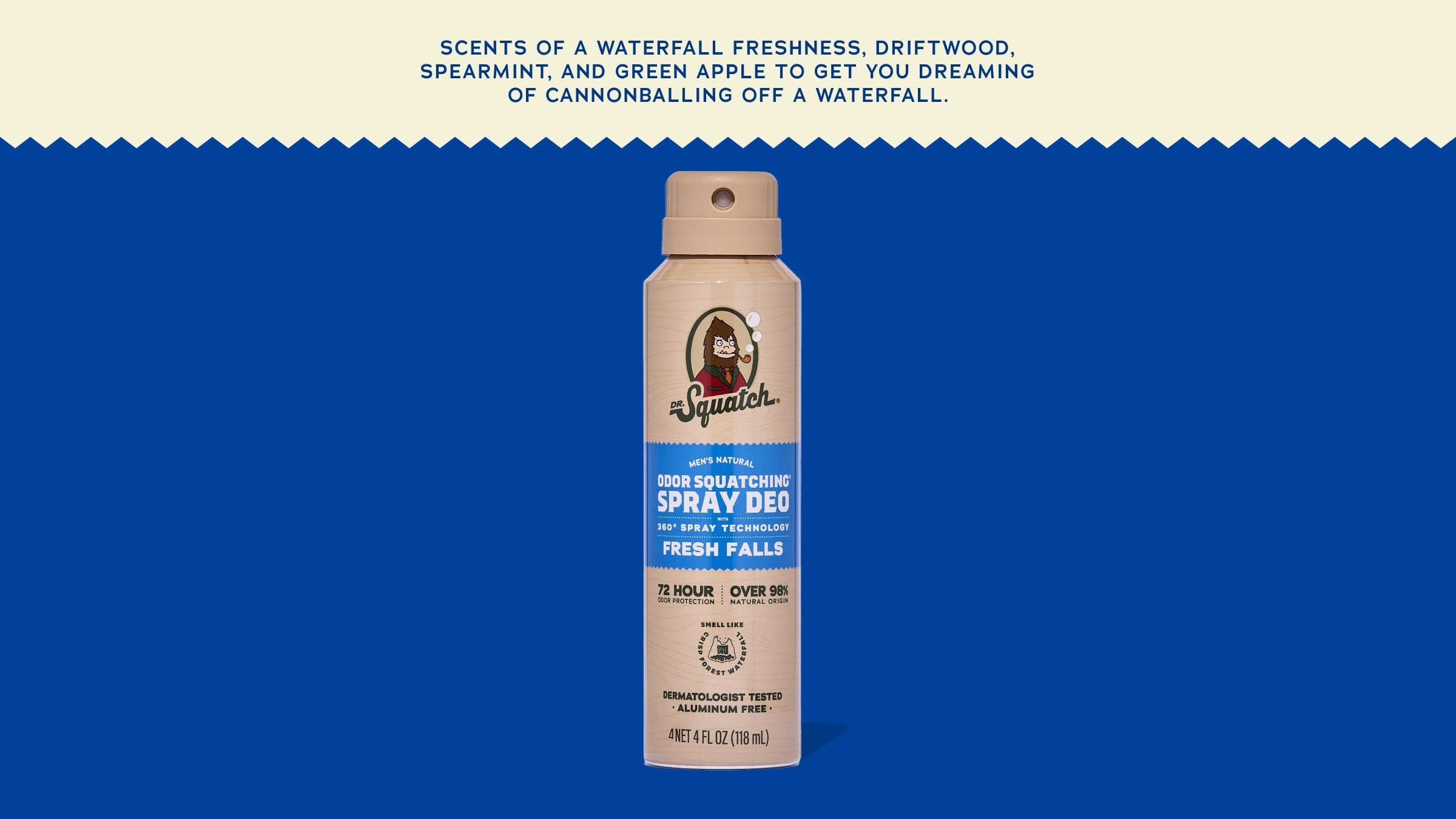 Fresh Falls Spray Deodorant - Clean Body Fresh Mind